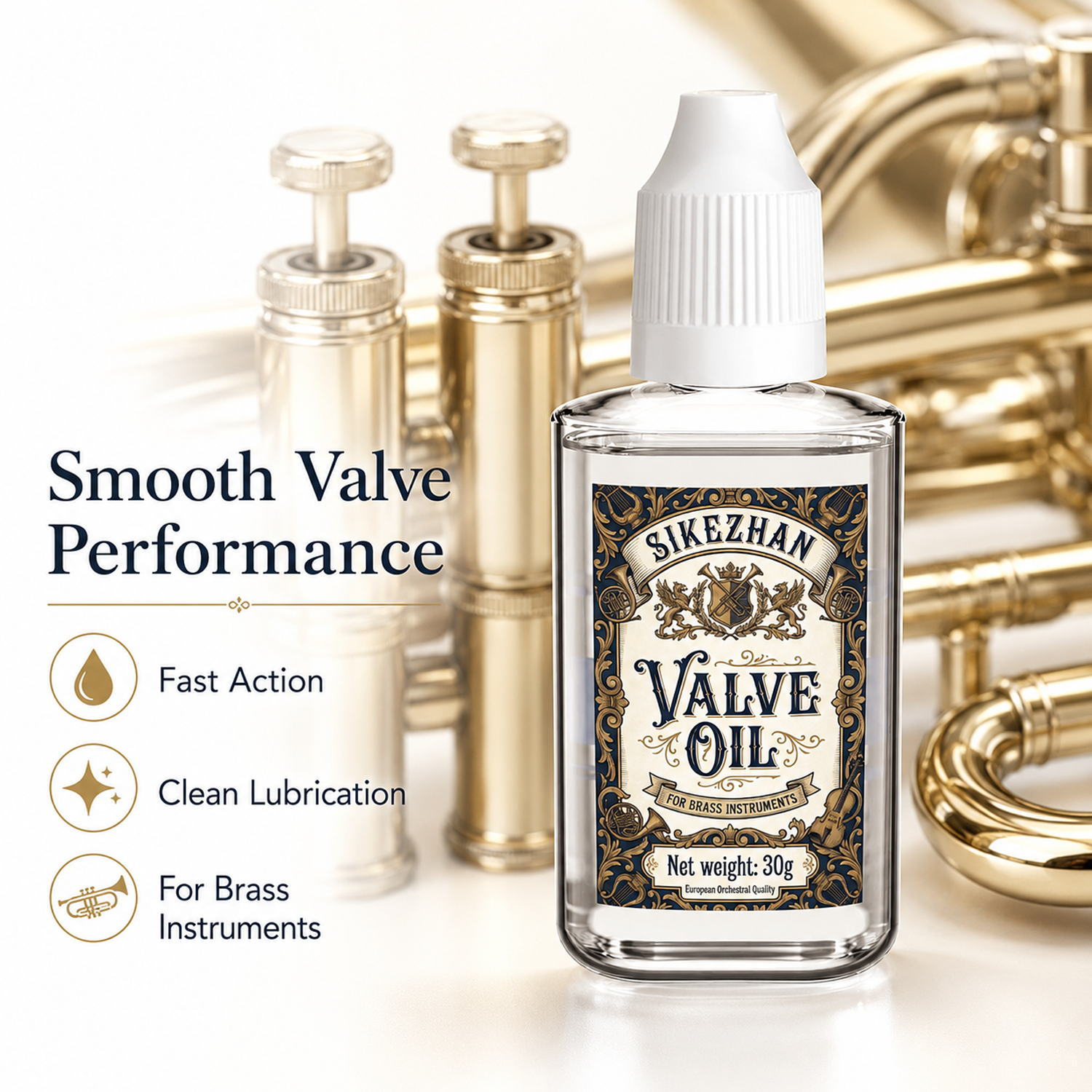 Professional Brass Instrument  - Trumpet Valve Oil incelemesi ve fiyatı