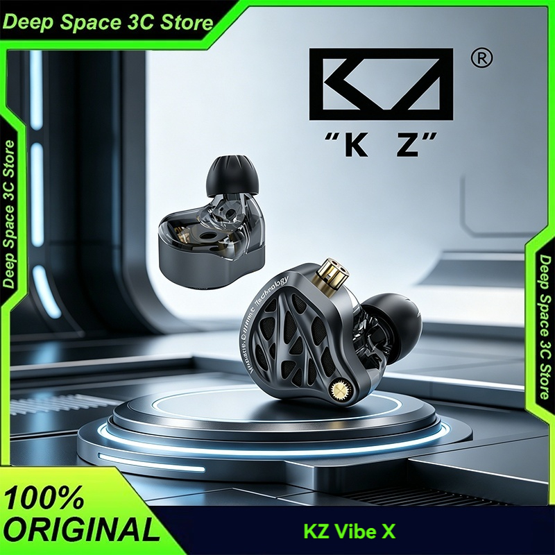 KZ Vibe X Wired Earphones 13mm - Audio Vibes Music incelemesi ve fiyatı