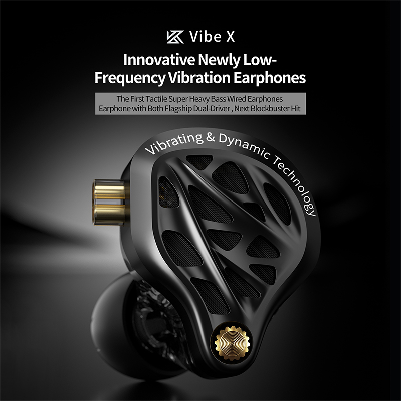 KZ Vibe X Wired Earphones 13mm - Audio Vibes Music incelemesi ve fiyatı